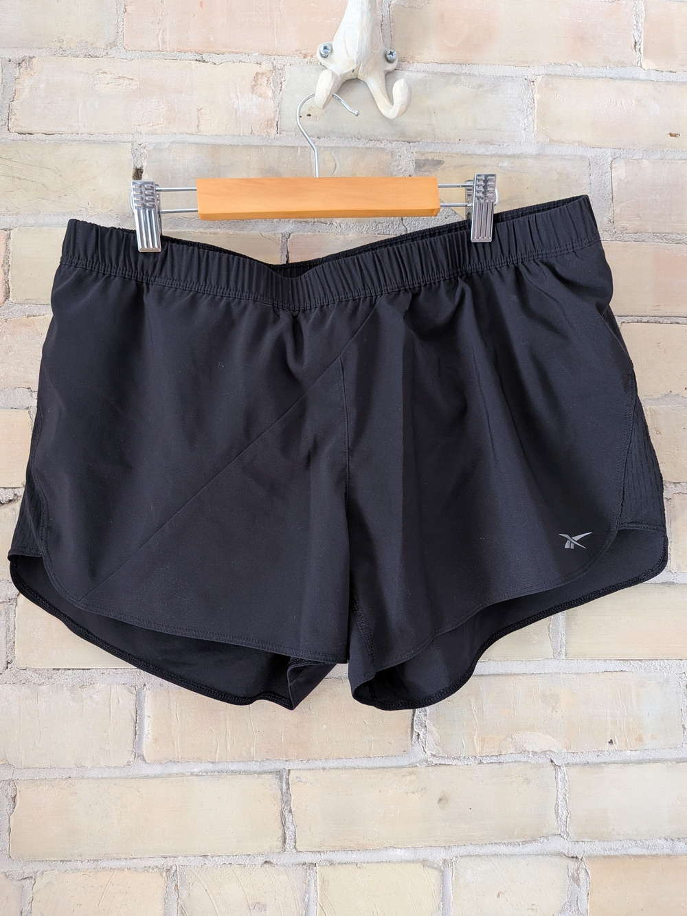 2 for $25 Reebok Black Women's Athletic Running Shorts